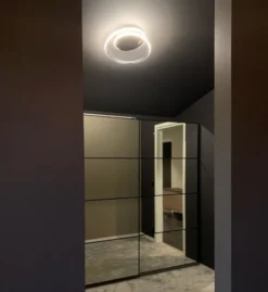 Ada LED plafond taklampe 41cm sort