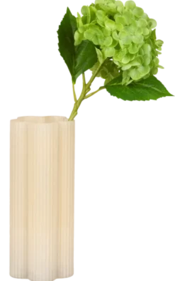 Alina vase 27cm gul