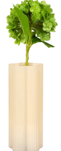Alina vase 27cm gul