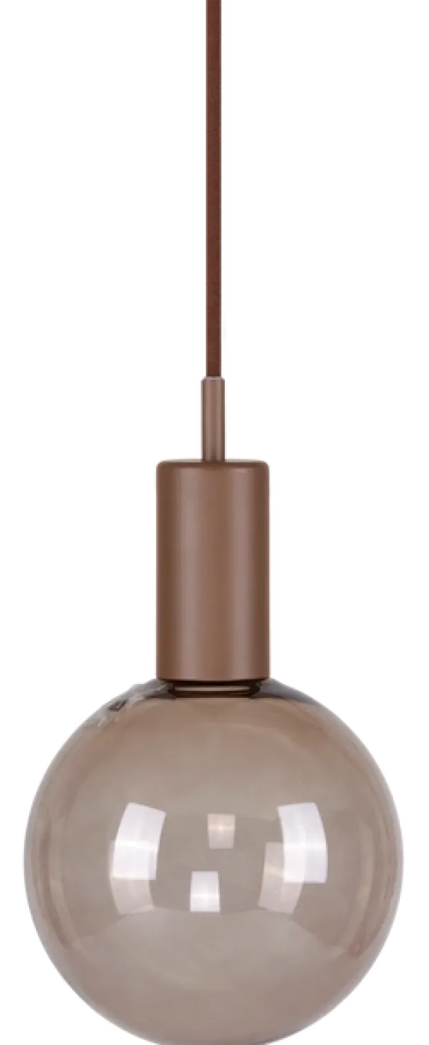 Alva pendel 4,5cm brun