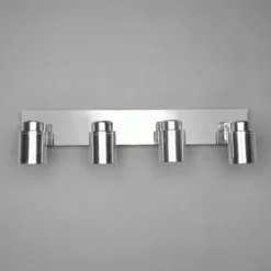 Angelo skinne bad IP44 krom 4lys