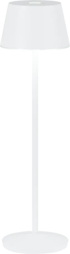 April LED oppladbar utelampe bord IP65 40cm hvit