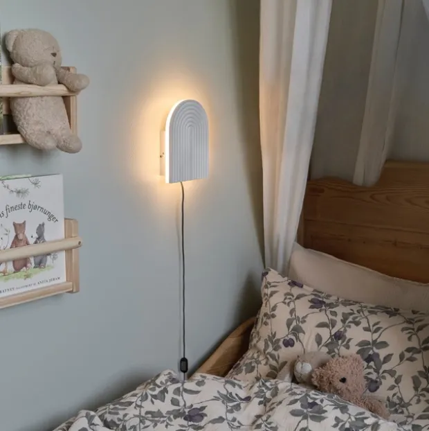 Arches LED vegglampe 20cm hvit