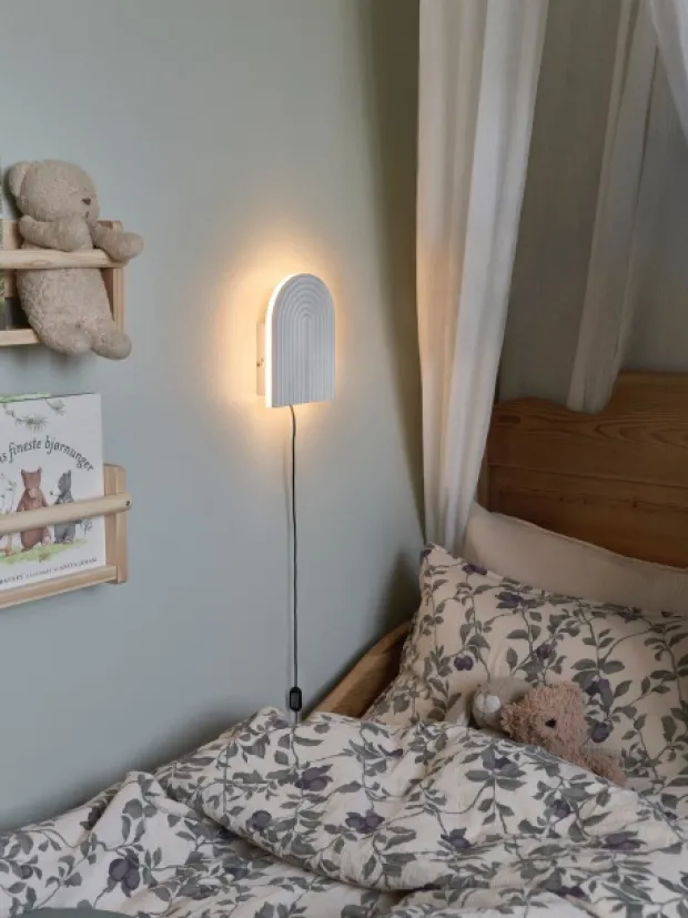 Arches LED vegglampe 20cm hvit
