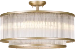 Archie plafond taklampe 51cm gull/klar