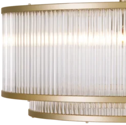 Archie plafond taklampe 51cm gull/klar