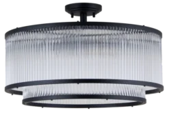 Archie plafond taklampe 51cm sort