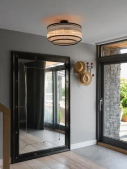 Archie plafond taklampe 51cm sort