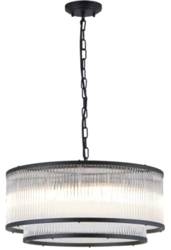 Archie taklampe lysekrone 50cm sort