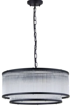 Archie taklampe lysekrone 50cm sort