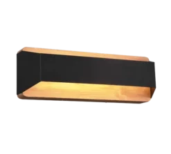 Arino LED vegglampe 35cm sort