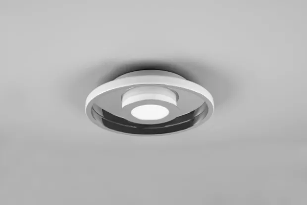 Ascari LED takplafond bad IP44 30cm krom