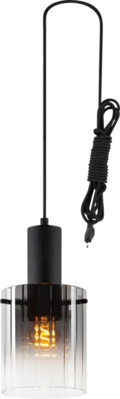 Aura pendel 15cm smoke