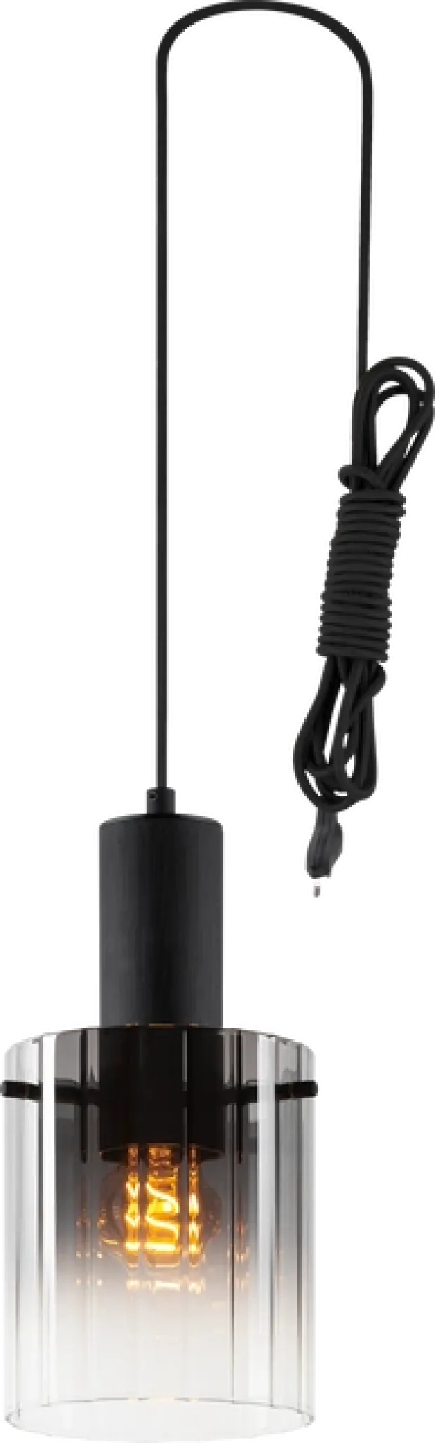 Aura pendel 15cm smoke