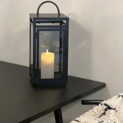 Bergen lykt 45cm sort
