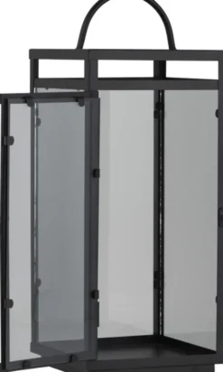 Bergen lykt 54cm sort