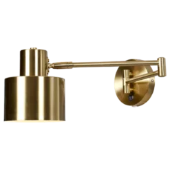 Beros leselampe vegg 16cm messing