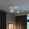 Bino LED takspot 3lys 30cm hvit