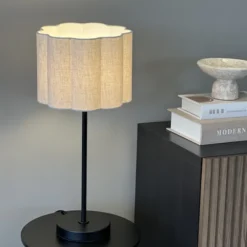 Blefjell bordlampe uten skjerm 42cm sort