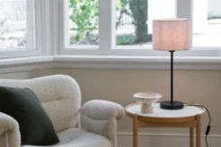 Blefjell bordlampe uten skjerm 42cm sort