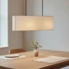 Blefjell oval taklampe 80cm beige
