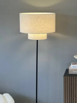 Blefjell skjerm rund 45cm beige