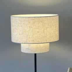 Blefjell skjerm rund 30cm beige