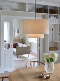 Blefjell taklampe 50cm beige