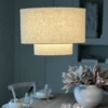 Blefjell taklampe 3m oppheng 50cm beige