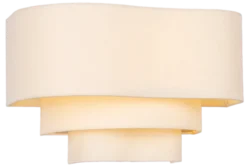 Blefjell vegglampe 25cm beige