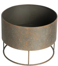 Blomsterpotte 34 cm rust