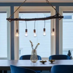 Branch taklampe 120cm brun