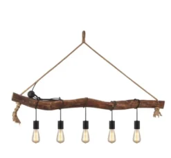 Branch taklampe 120cm brun