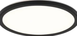 Cally LED plafond baderomslampe IP44 24cm sort