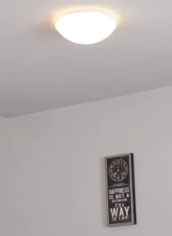 Cam plafond baderomslampe IP44 30cm hvit
