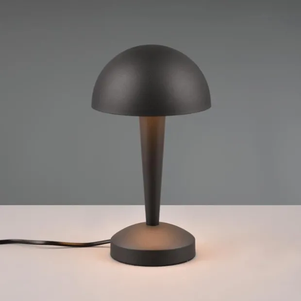 Canaria bordlampe 26,5cm sort