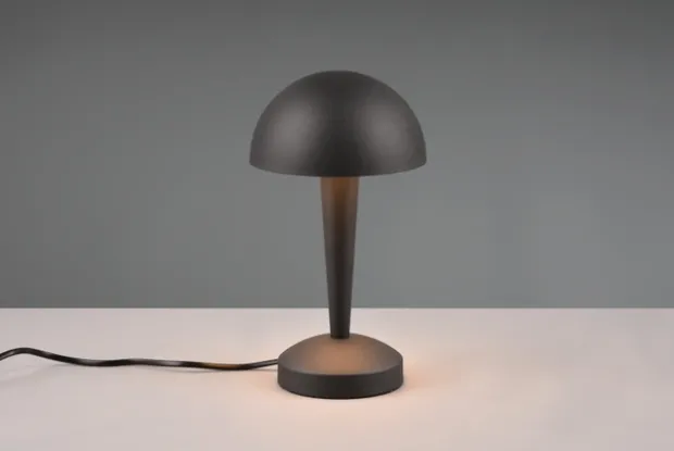 Canaria bordlampe 26,5cm sort