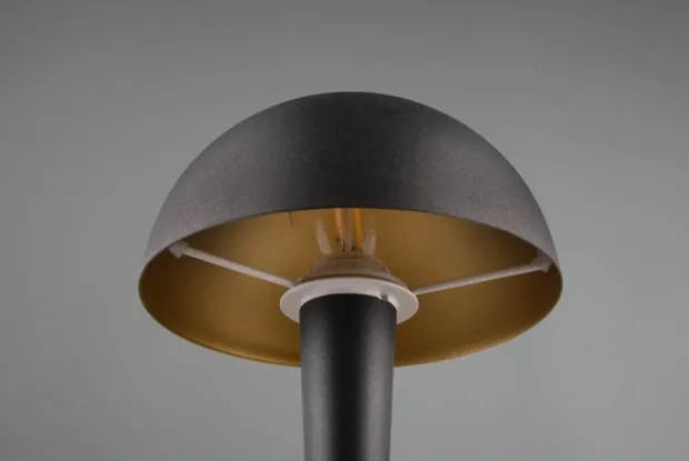 Canaria bordlampe 26,5cm sort