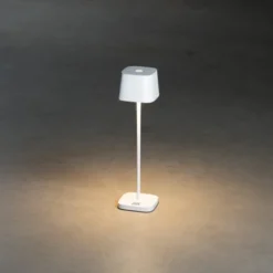 Capri mini utelampe bord IP54 hvit