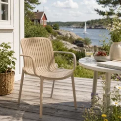 Capri stol beige