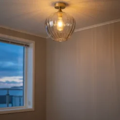 Carmen plafond taklampe 29cm smoke