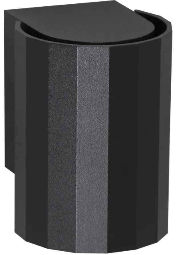 Cascade I vegg baderomslampe IP65 10,5cm sort