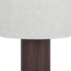 Challenge bordlampe 32cm brun
