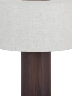 Challenge bordlampe 32cm brun