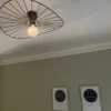Chapeau plafond taklampe 60cm sort
