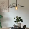 Chapeau taklampe 60cm sort