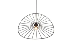 Chapeau taklampe 60cm sort