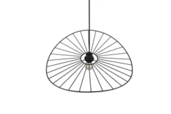 Chapeau taklampe 60cm sort