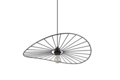Chapeau taklampe 60cm sort