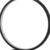 Circle Uno LED bordlampe 29cm sort